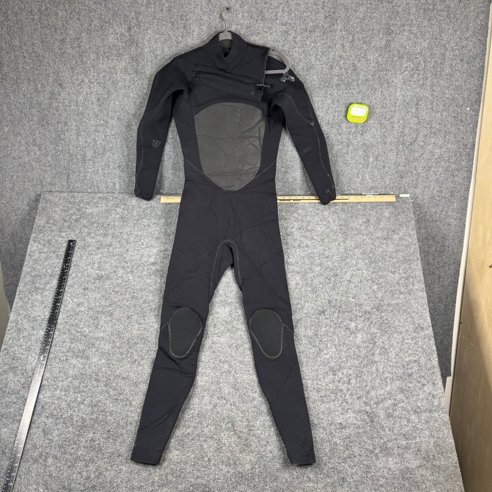 Xcel Wetsuit Mens Size Small Black Drylock 4/3mm Front Zip Full Body Surf Suit
